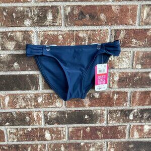 Hula Honey Navy Bikini Bottoms Size: XS